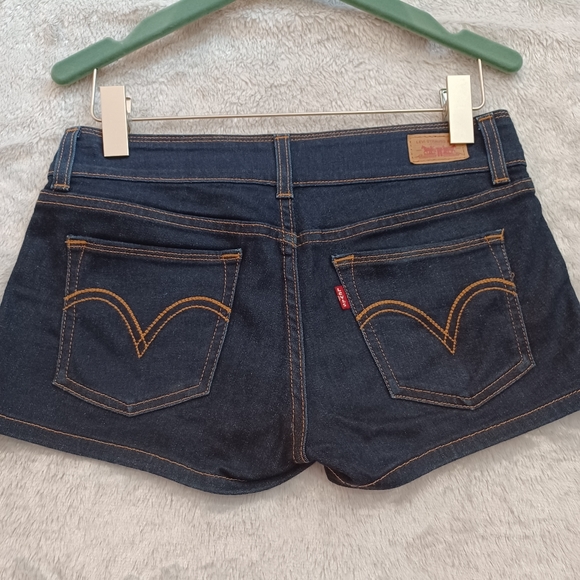 LEVIS JEAN SHORTS JUNIOR GENUINELY CRAFTED SIZE 5 - Picture 4 of 8